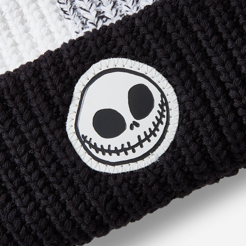 Disney's Jack Skellington Colorblock Cuffed Beanie