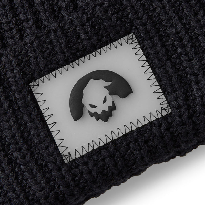 Disney's Oogie Boogie Glow-In-The-Dark Patch Pom Beanie