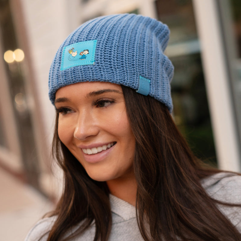 Lucy Soft Blue Beanie