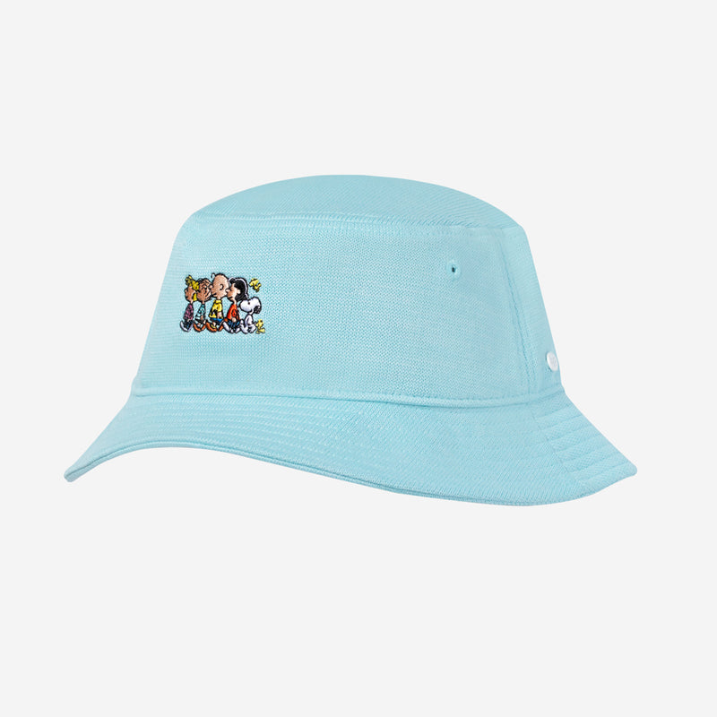 Peanuts Sterling Blue and Light Blue Speckled Hero Bucket Hat