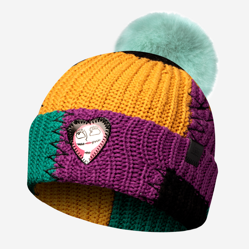 Disney's Sally Patchwork Pom Beanie