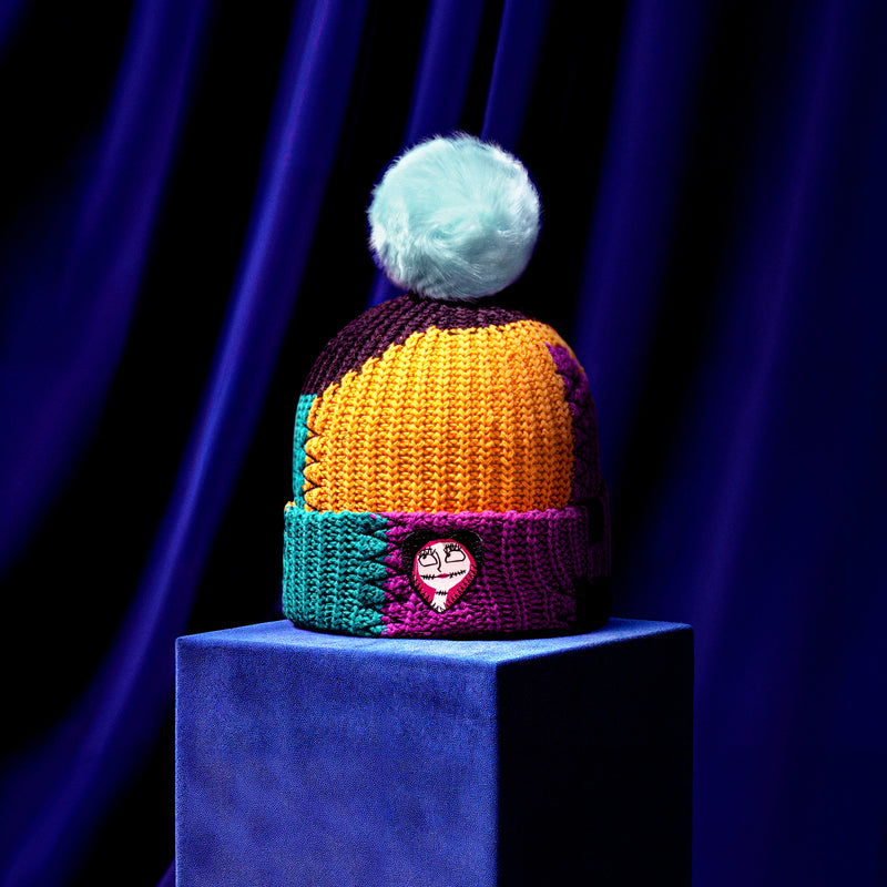 Disney's Sally Patchwork Pom Beanie