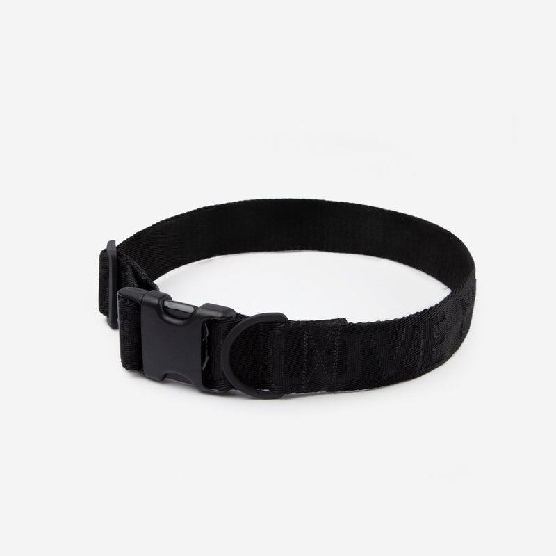 Black Logo Dog Collar