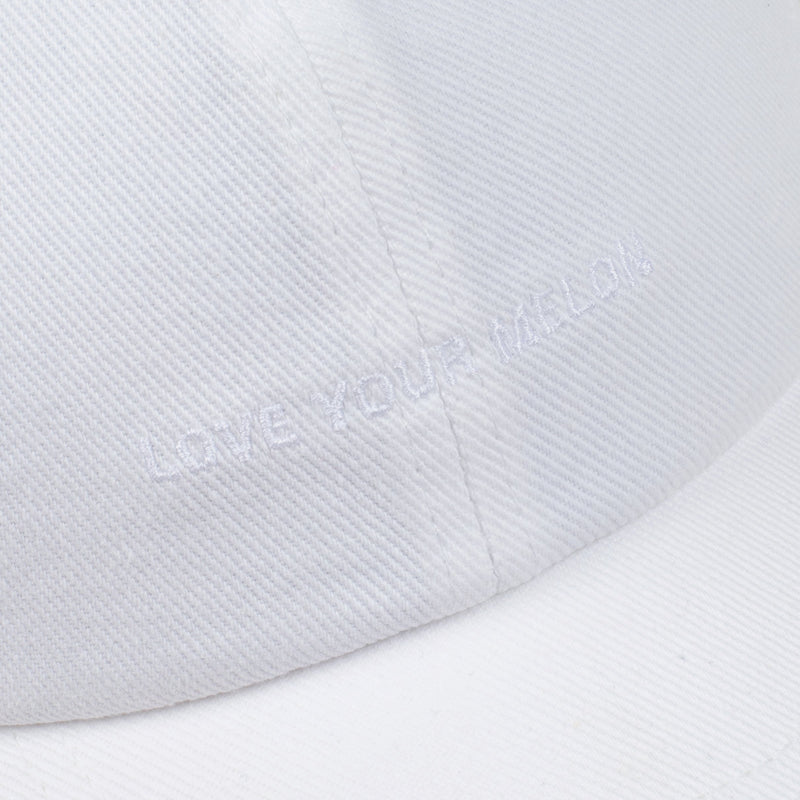 White Washed Denim Cap (White Logo)