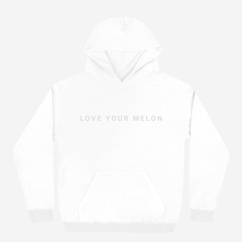 White Monochrome Hoodie